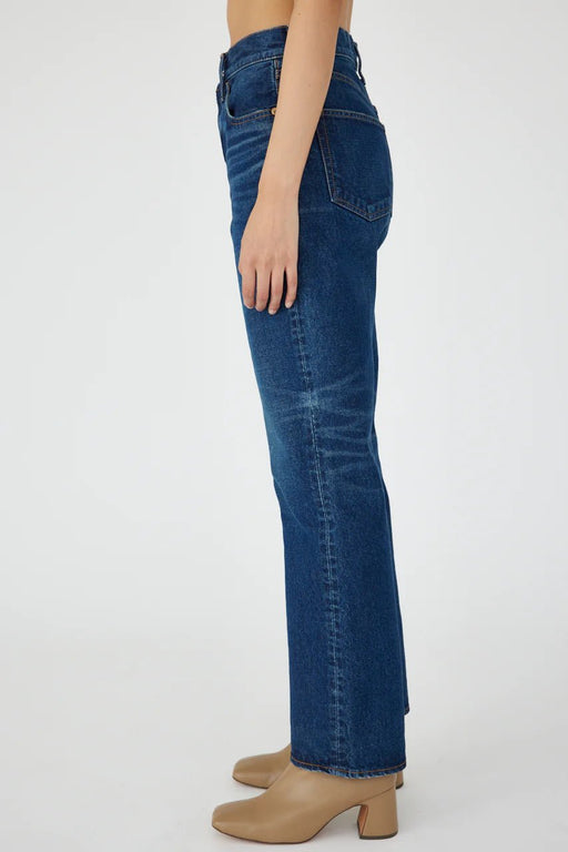 Moussy - Bartlett Wide Straight in Dark Blue - Kalifornia Jean BarMoussy - Bartlett Wide Straight in Dark Blue