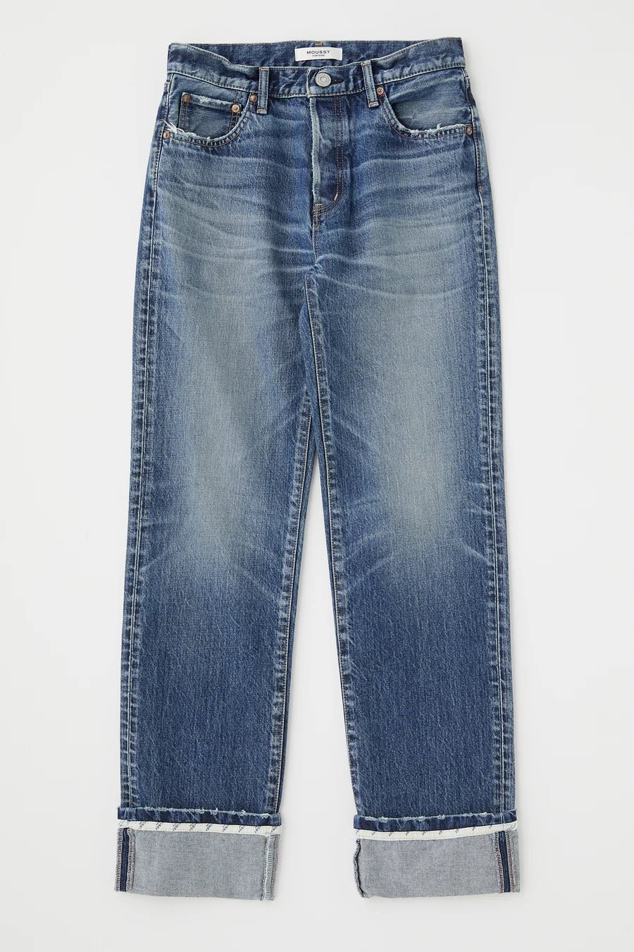 Moussy - Blue Sumterville Straight Jean - Kalifornia Jean Bar Moussy - Blue Sumterville Straight Jean