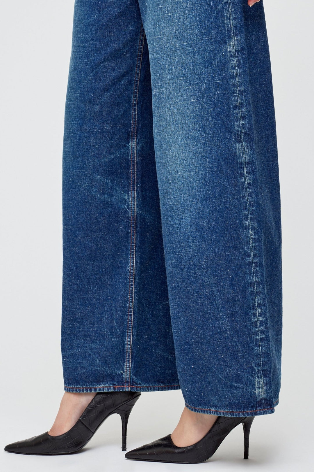 Moussy - Emporia Super Wide Jean Dark Blue - Kalifornia Jean Bar