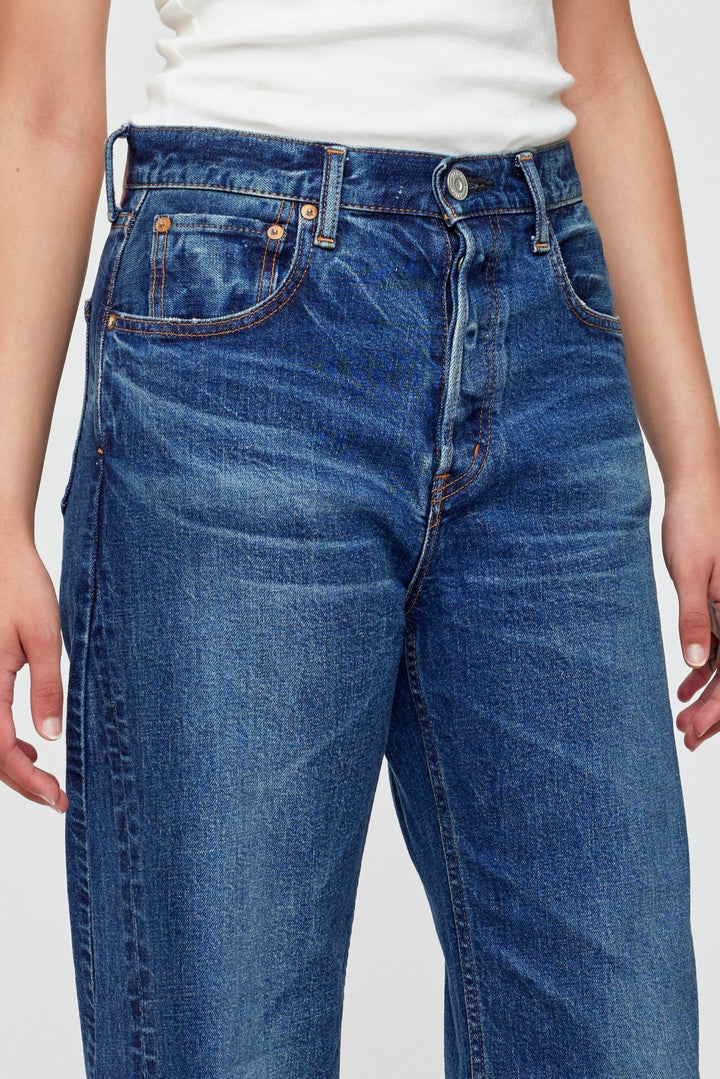 Moussy - Espanola Wide Straight Jean Blue - Kalifornia Jean Bar