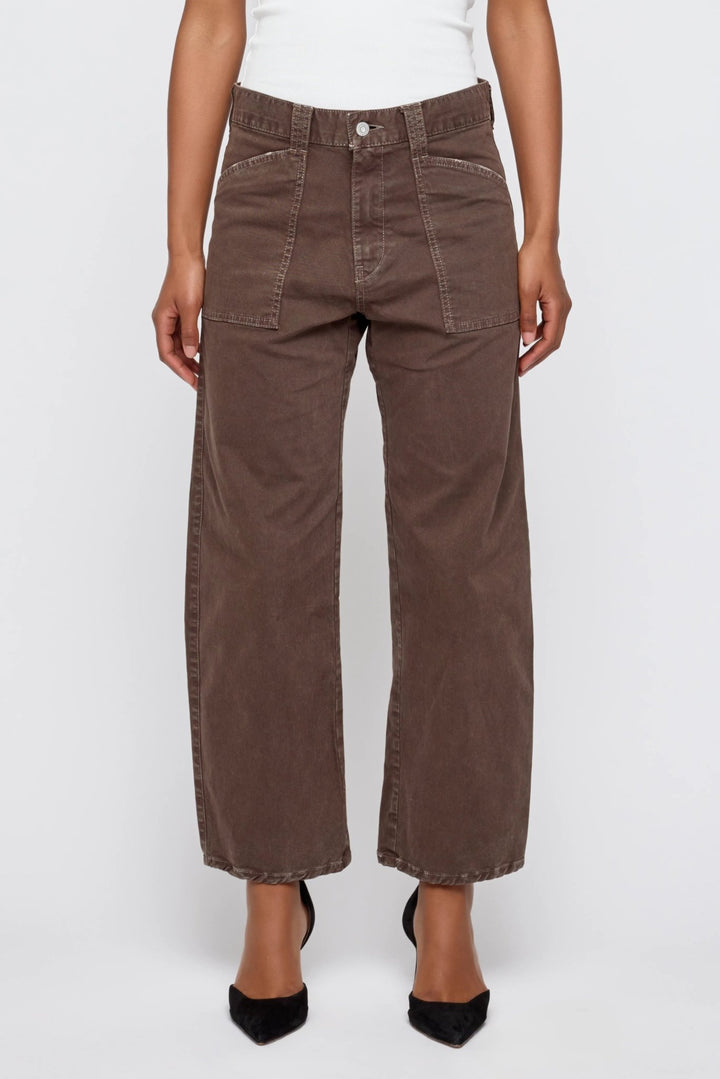 Moussy - Gusset Pomonok Cargo Pant in Brown - Kalifornia Jean Bar