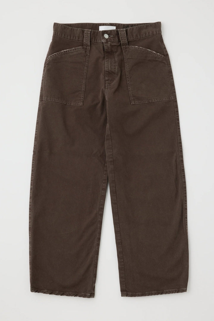 Moussy - Gusset Pomonok Cargo Pant in Brown - Kalifornia Jean Bar