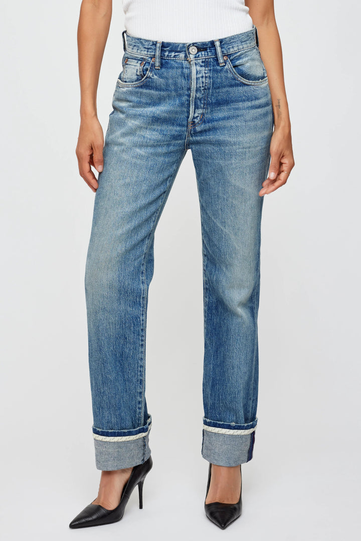 Moussy - Light Blue Amityville Straight - Kalifornia Jean Bar