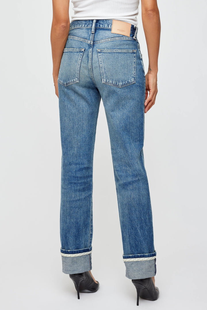 Moussy - Light Blue Amityville Straight - Kalifornia Jean Bar