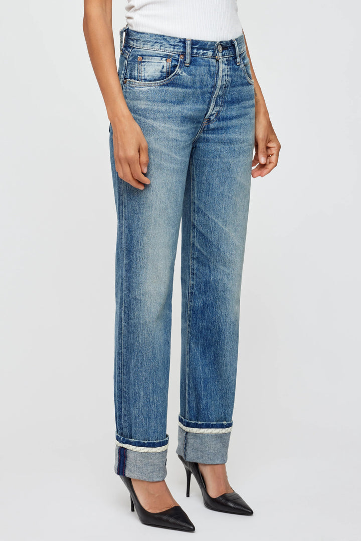Moussy - Light Blue Amityville Straight - Kalifornia Jean Bar