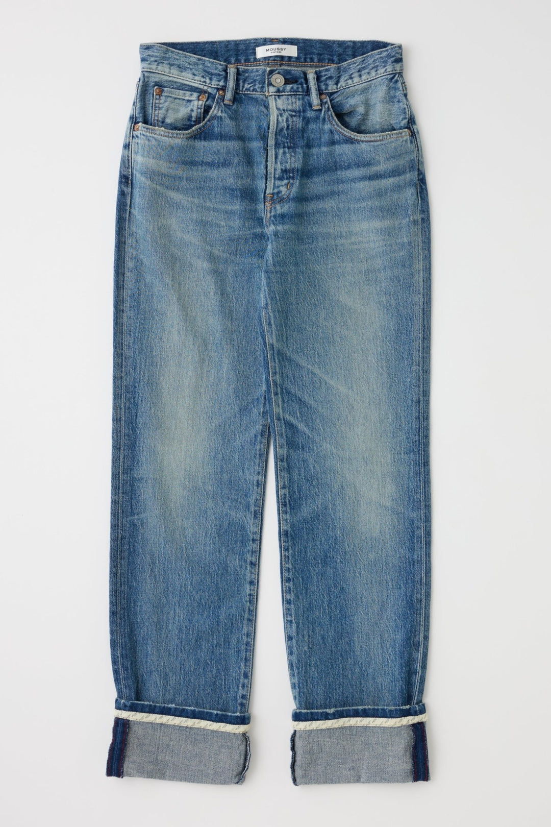 Moussy - Light Blue Amityville Straight - Kalifornia Jean Bar