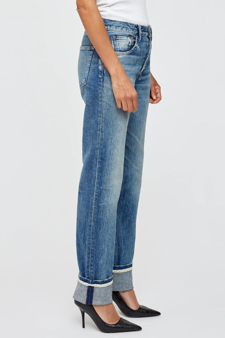 Moussy - Light Blue Amityville Straight - Kalifornia Jean Bar