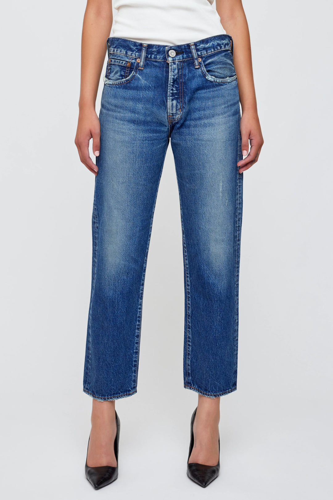 Moussy - MV Pine Boys Pants in Blue - Kalifornia Jean Bar