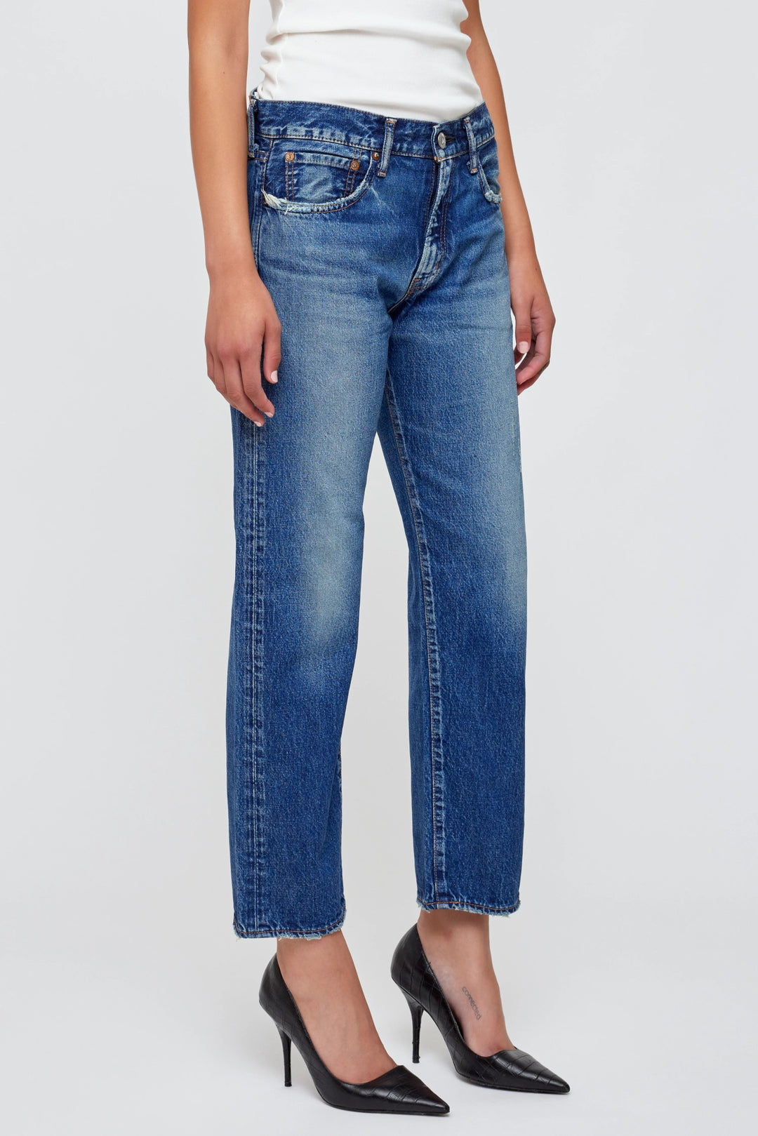 Moussy - MV Pine Boys Pants in Blue - Kalifornia Jean Bar