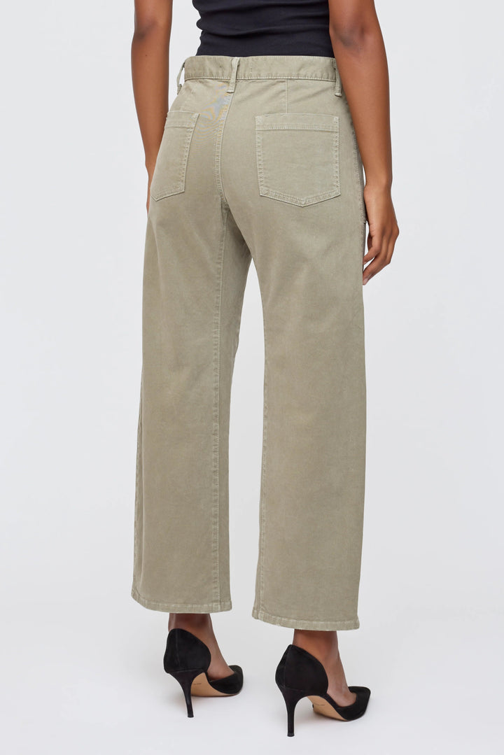 Moussy - Pomonok Gusset Cargo Khaki Pant - Kalifornia Jean Bar