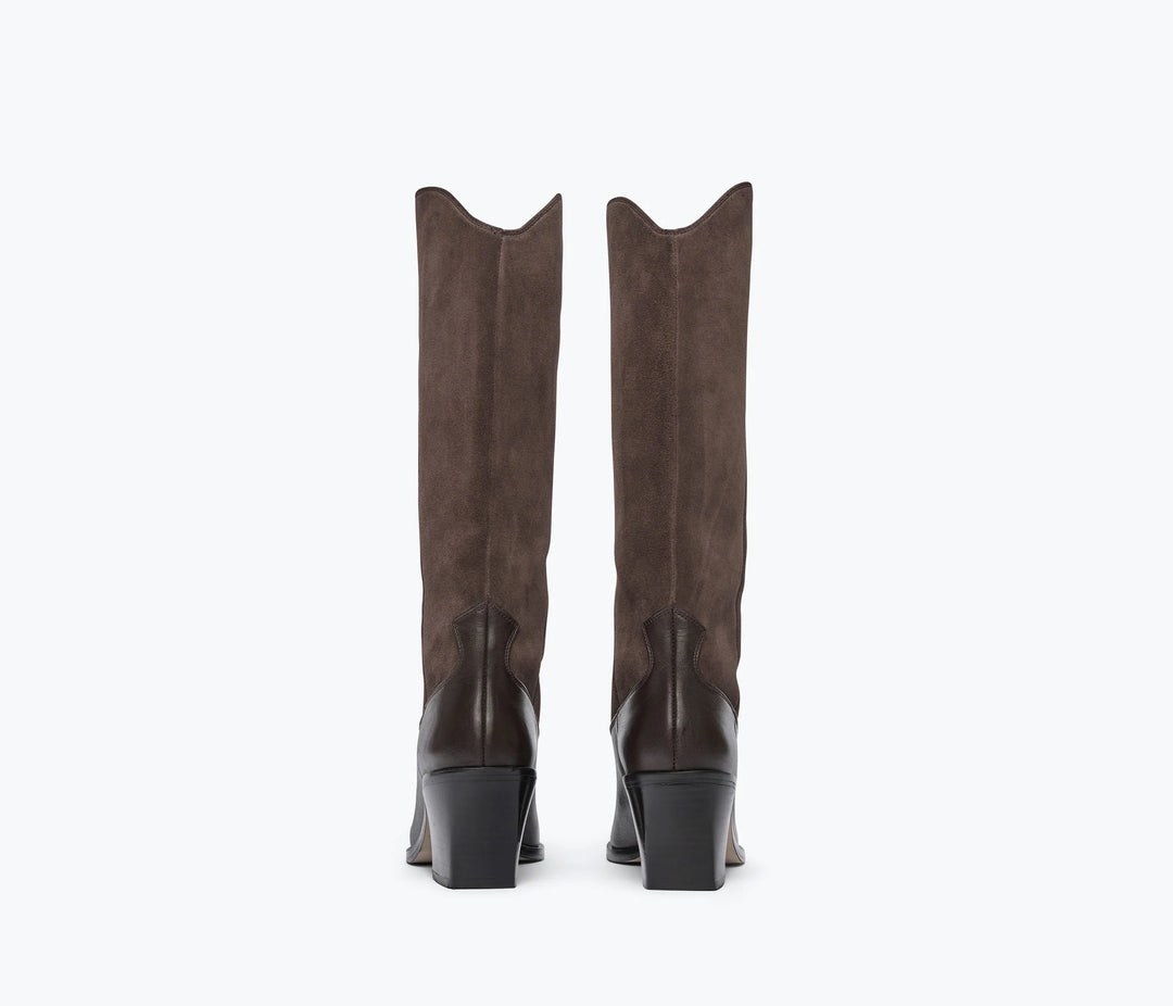 Freda Salvador - Limited Edition Nancie Western Boot Sable Suede