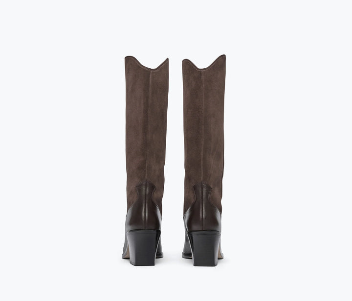 Freda Salvador - Limited Edition Nancie Western Boot Sable Suede