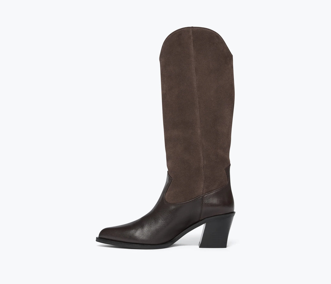 Freda Salvador - Limited Edition Nancie Western Boot Sable Suede