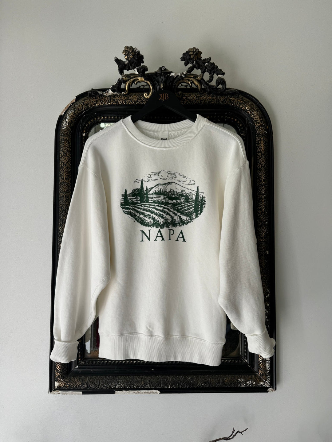 Napa Soul - Standard Green Harvest Crewneck - Kalifornia Jean Bar Napa Soul - Standard Green Harvest Crewneck Unisex Crewneck