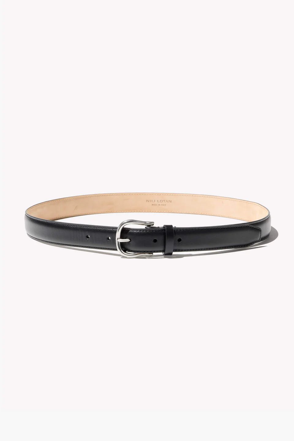 Nili Lotan - Amelia Belt Black - Kalifornia Jean Bar