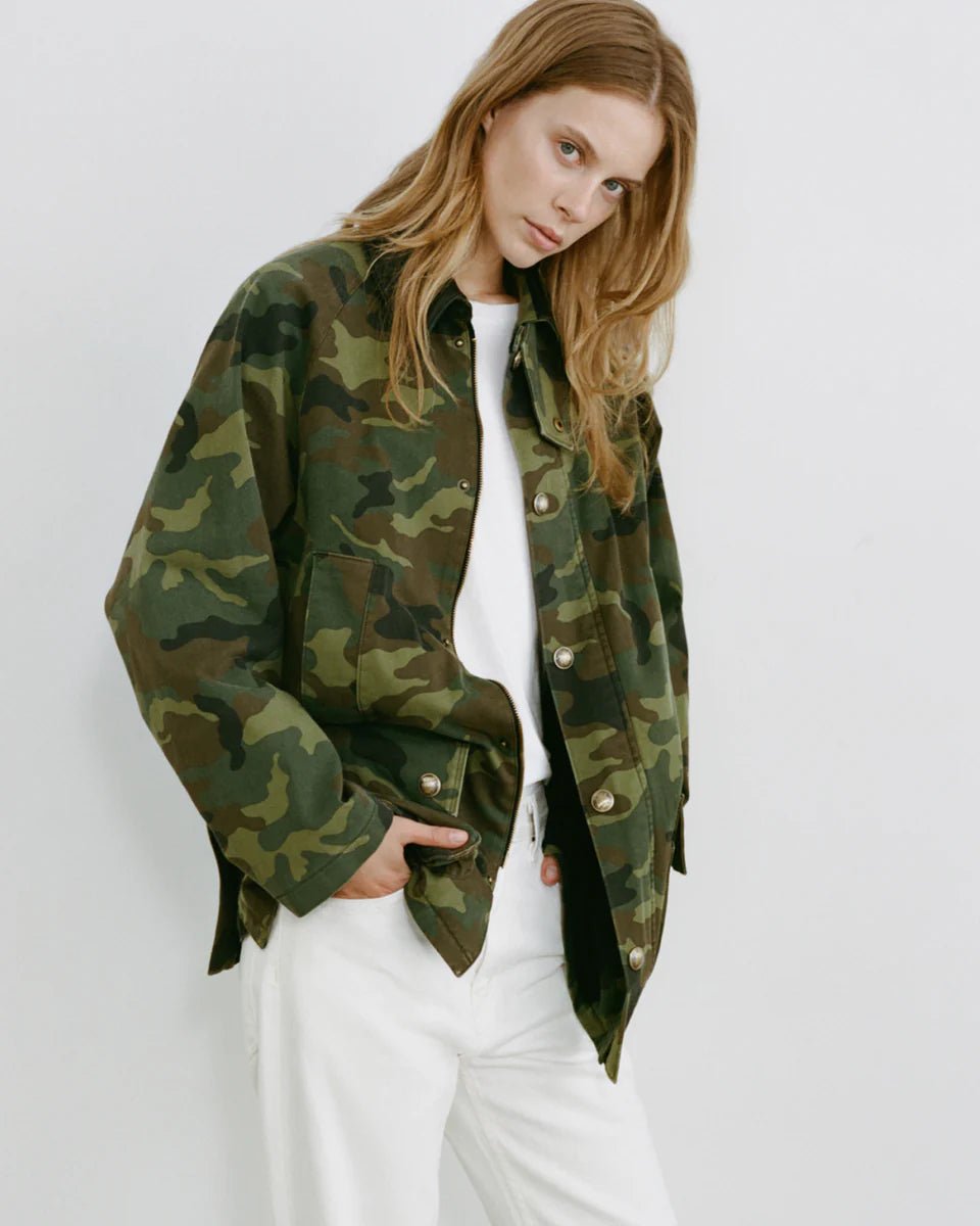 Nili Lotan - Andrew Parka Camouflage - Kalifornia Jean Bar