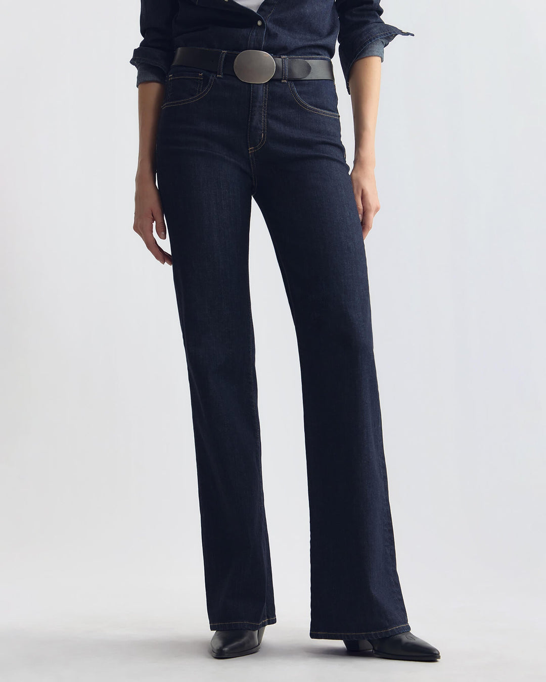 Nili Lotan - Celia Jean in Indigo Rinse - Kalifornia Jean Bar