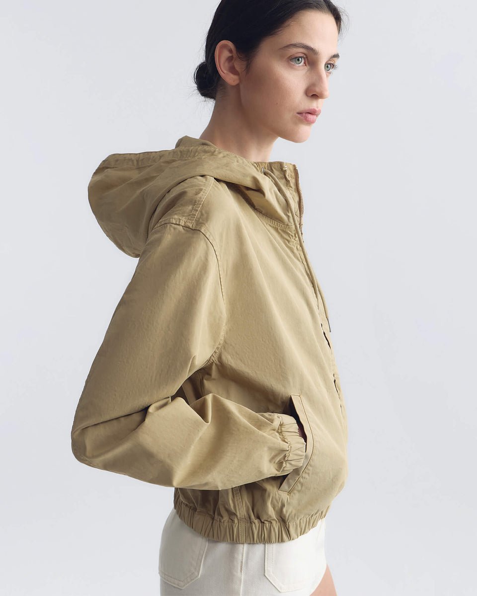Nili Lotan - Clyde Hooded Windbreaker Solstice - Kalifornia Jean Bar