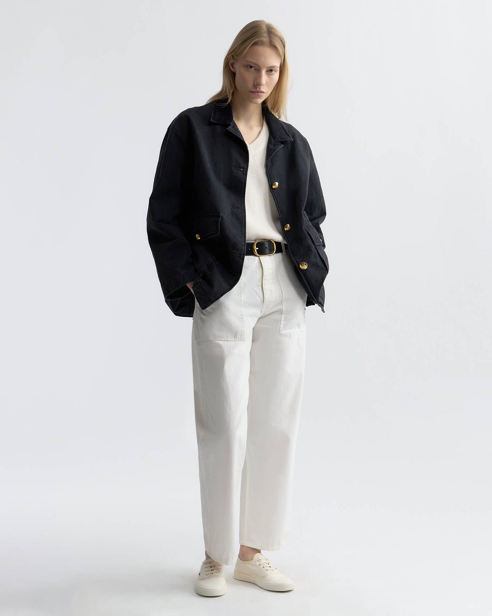 Nili Lotan - Earl Pant in Vintage Cream - Kalifornia Jean Bar