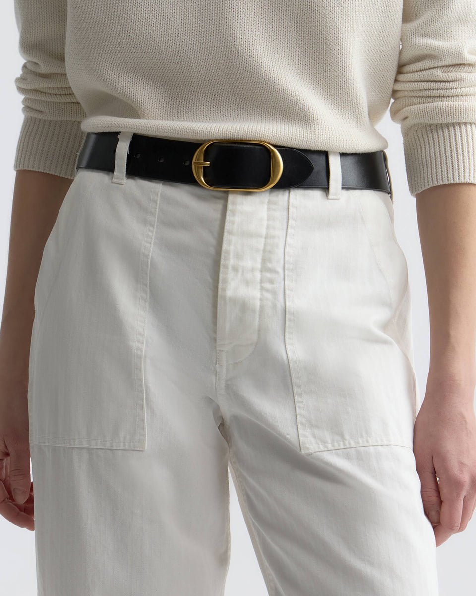 Nili Lotan - Earl Pant in Vintage Cream - Kalifornia Jean Bar