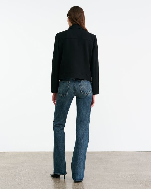 Nili Lotan - Georgy Jacket in Black - Kalifornia Jean Bar