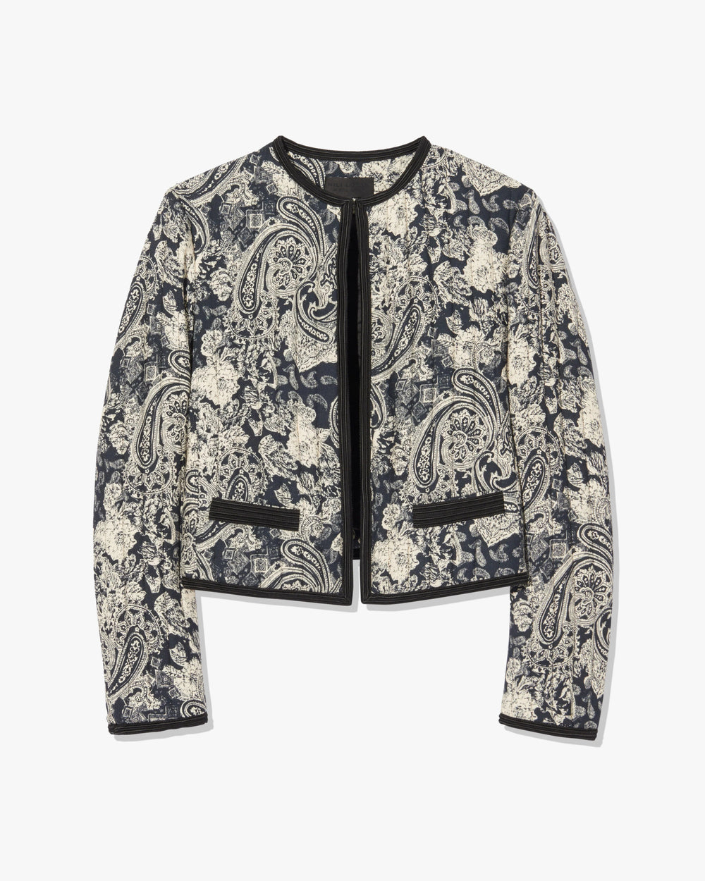 Nili Lotan - Mixed Paisley Bono Jacket - Kalifornia Jean Bar