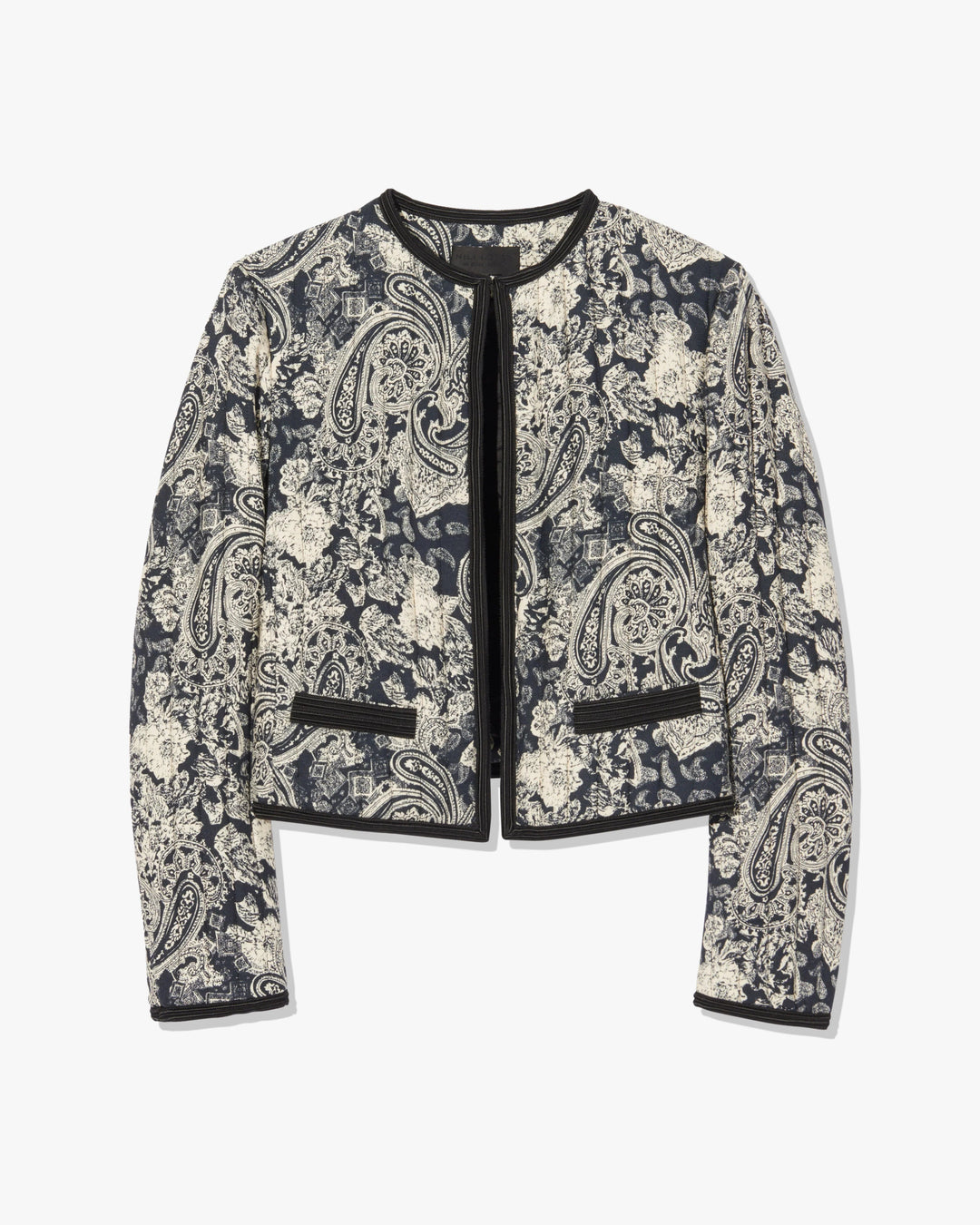 Nili Lotan - Mixed Paisley Bono Jacket - Kalifornia Jean Bar