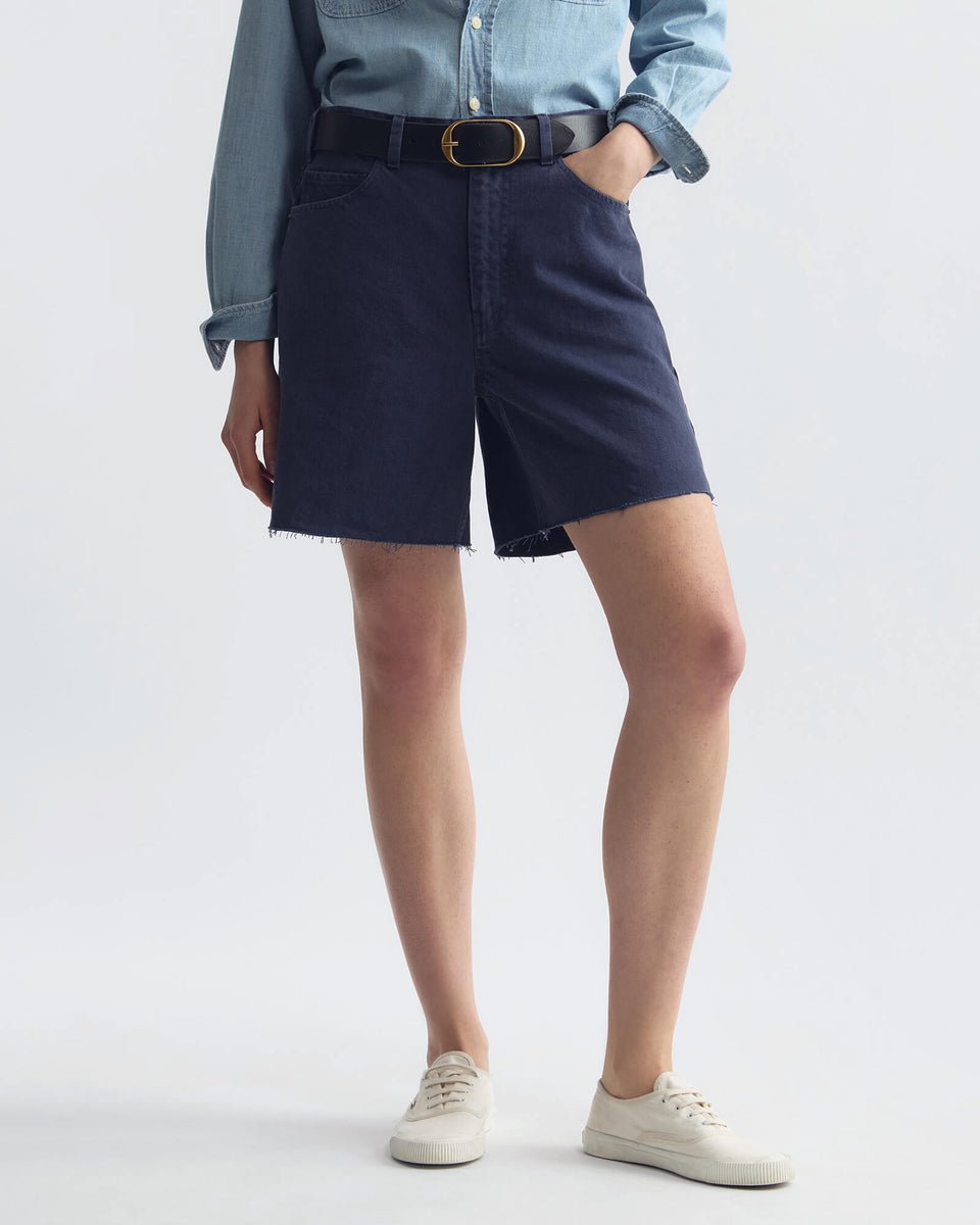 Nili Lotan - Russel Short Admiral Blue - Kalifornia Jean Bar