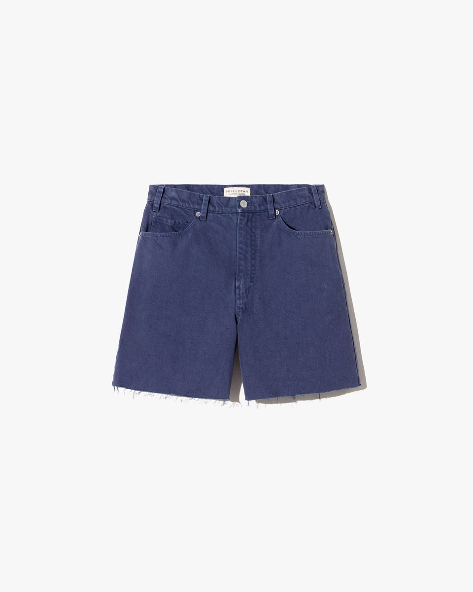 Nili Lotan - Russel Short Admiral Blue - Kalifornia Jean Bar