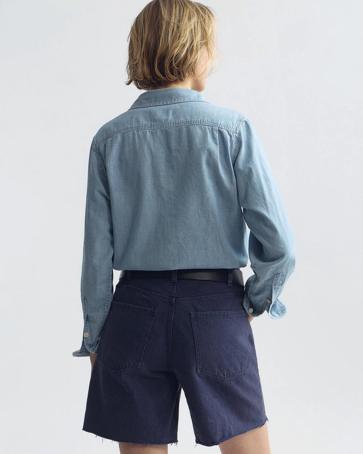 Nili Lotan - Russel Short Admiral Blue - Kalifornia Jean Bar