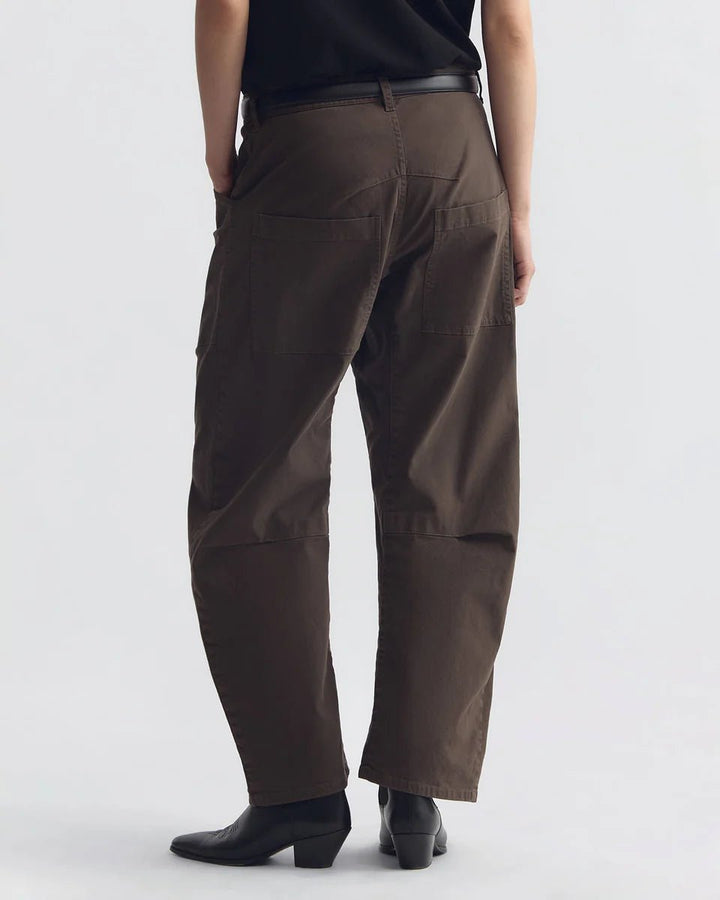 Nili Lotan - Shon Pant Dark Walnut - Kalifornia Jean Bar