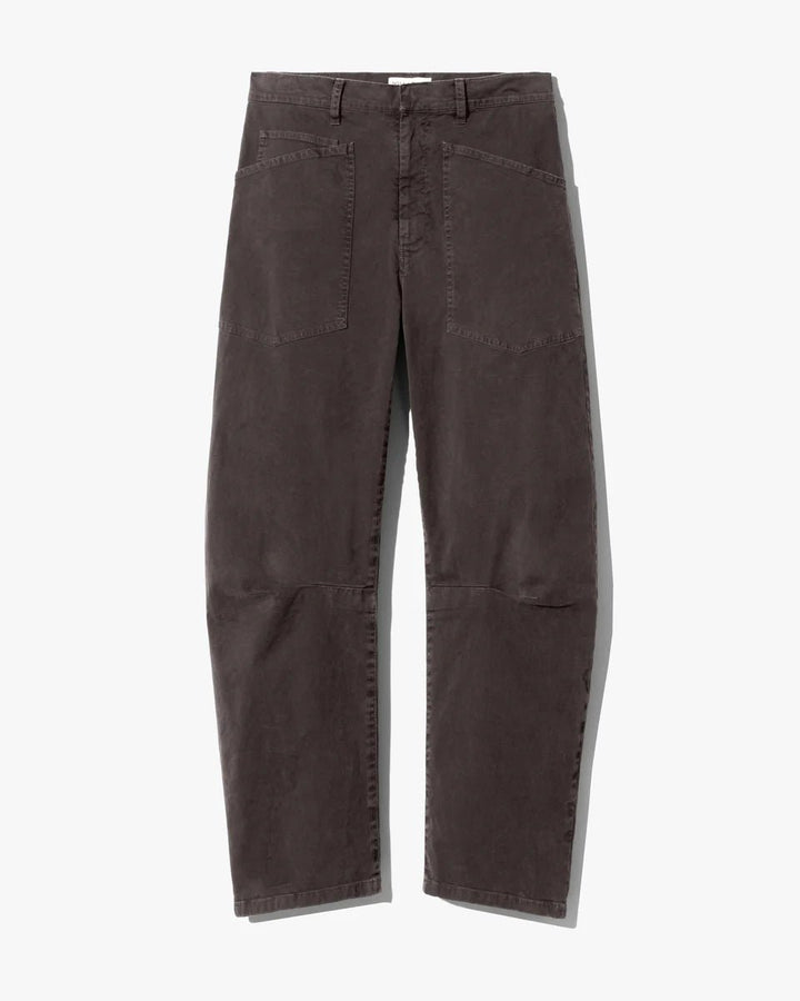 Nili Lotan - Shon Pant Dark Walnut - Kalifornia Jean Bar