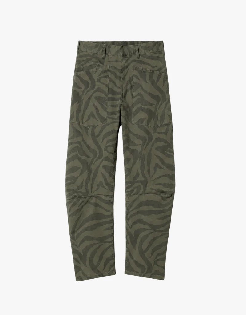 Nili Lotan - Shon Pant in Camo Zebra - Kalifornia Jean Bar
