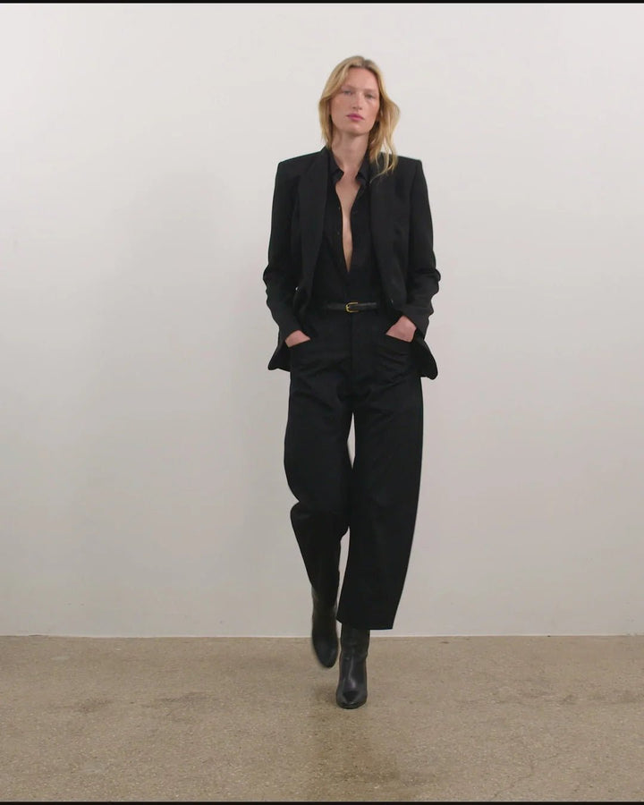 Nili Lotan - Shon Wool Pant Black - Kalifornia Jean Bar