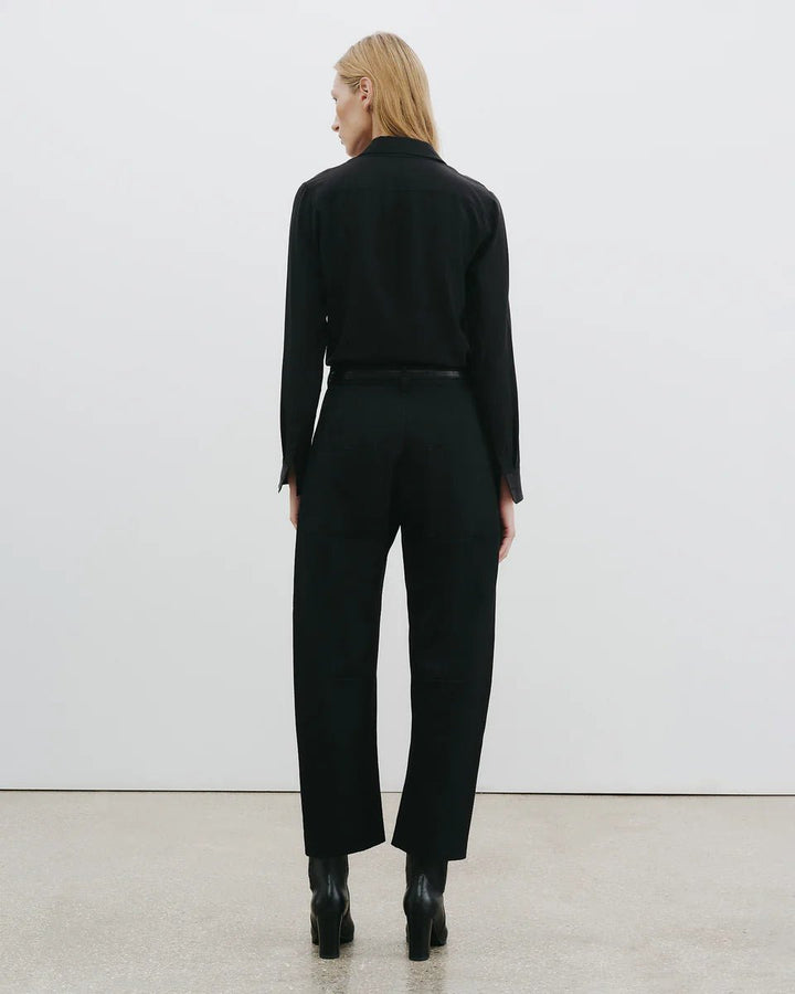 Nili Lotan - Shon Wool Pant Black - Kalifornia Jean Bar