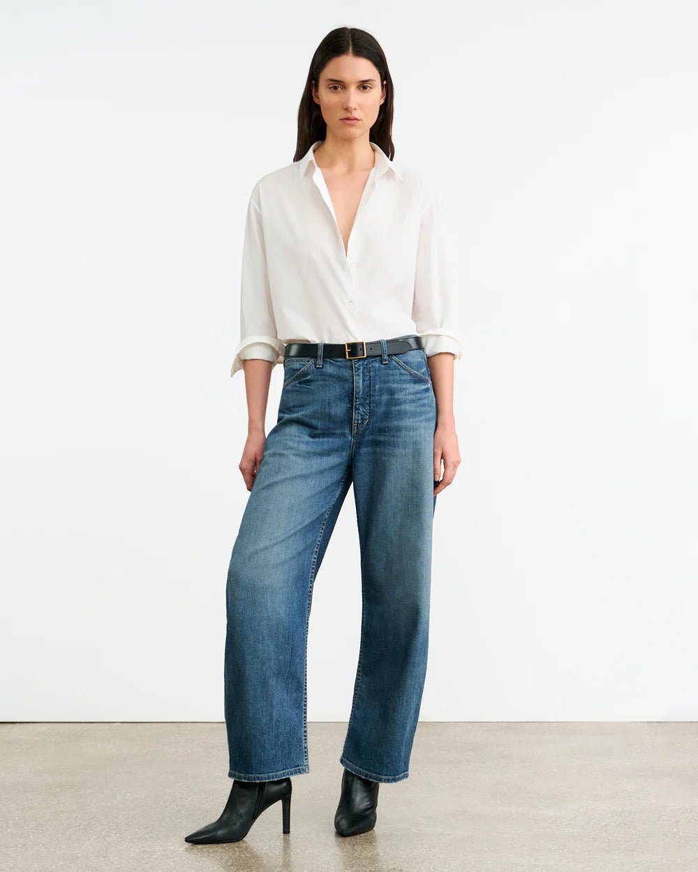 Nili Lotan - Tribeca Jean in Classic wash - Kalifornia Jean Bar