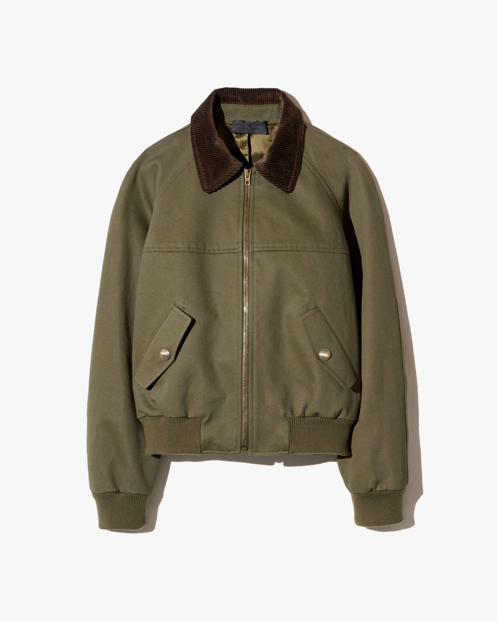 Nili Lotan - Victor Army Green Bomber Jacket - Kalifornia Jean Bar