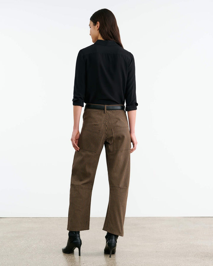 Nili Lotan - Vintage Railroad Stripe Shon Jean - Kalifornia Jean Bar