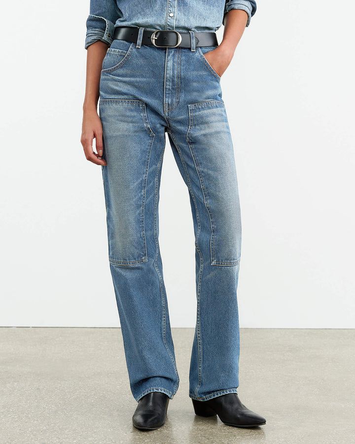 Nili Lotan - Welder Jean in Summer Wash - Kalifornia Jean BarNili Lotan - Welder Jean in Summer Wash