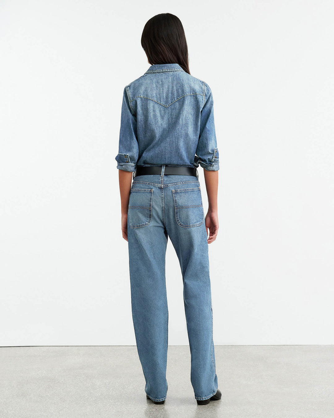 Nili Lotan - Welder Jean in Summer Wash - Kalifornia Jean BarNili Lotan - Welder Jean in Summer Wash