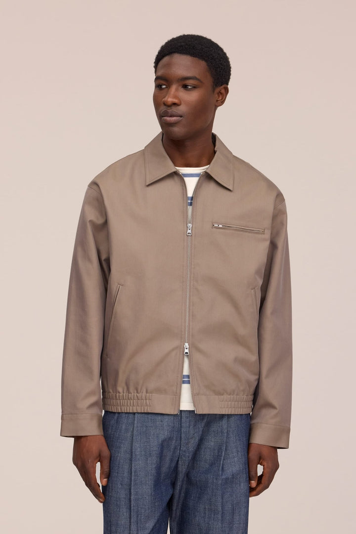 NN. 07 - Gideon Lightweight Jacket in Clay Mirage - Kalifornia Jean Bar