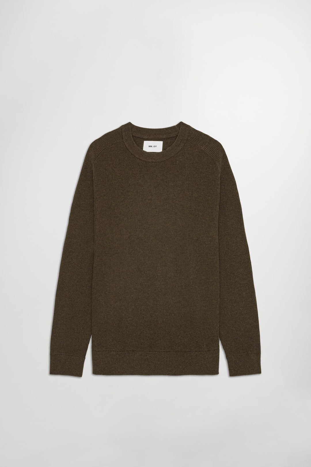 NN. 07 - Kevin Ribbed Sweater Demitasse Organic Cotton - Kalifornia Jean Bar