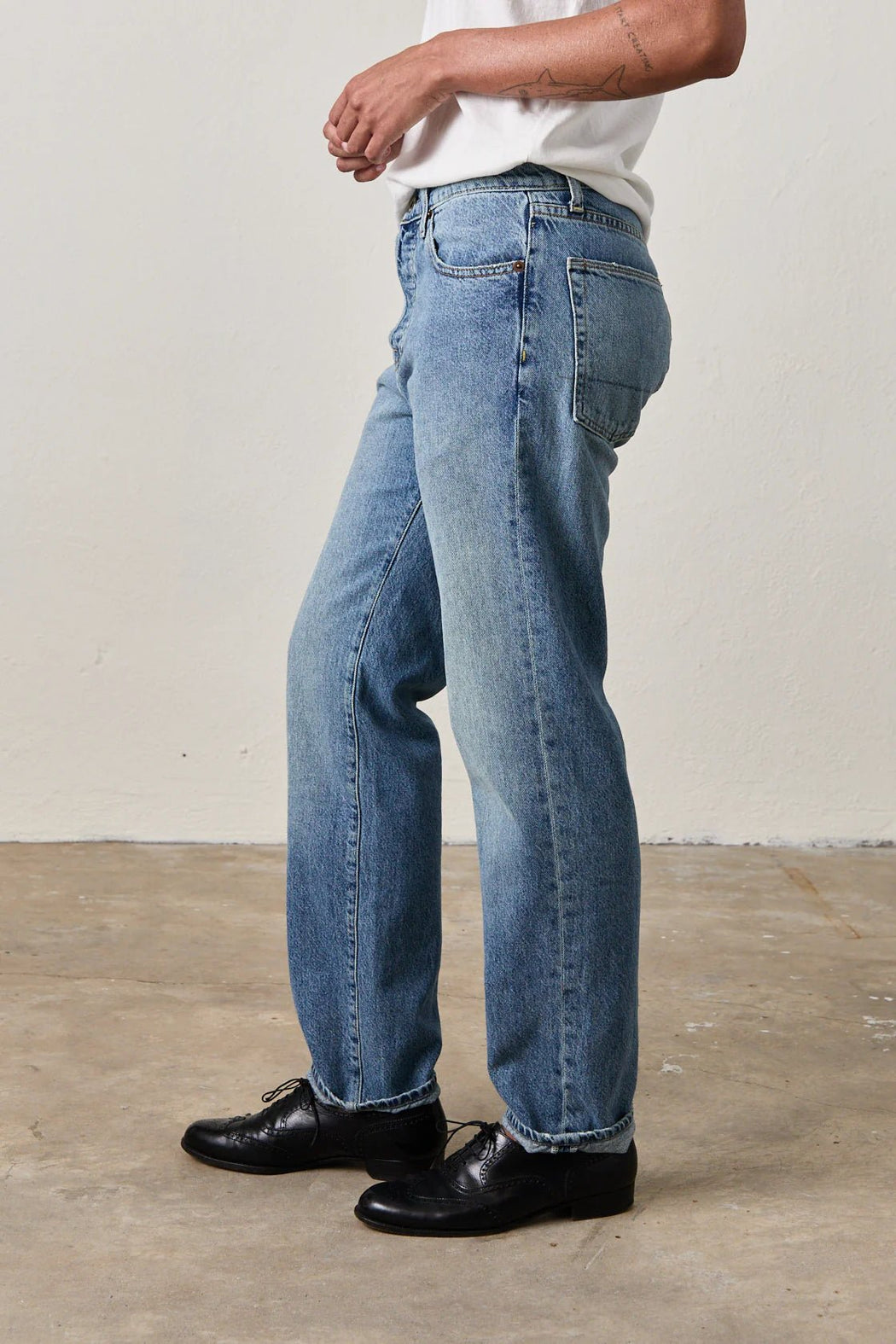 NSF - Owen Slouchy Straight Jean in Oceanside - Kalifornia Jean BarNSF - Owen Slouchy Straight Jean in Oceanside