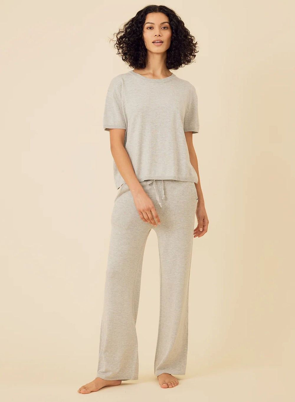 One Grey Day - Heather Grey Bianca Tee - Kalifornia Jean Bar