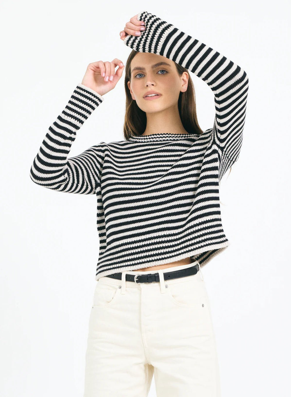 One Grey Day - Lewes Crewneck Canvas Combo - Kalifornia Jean Bar