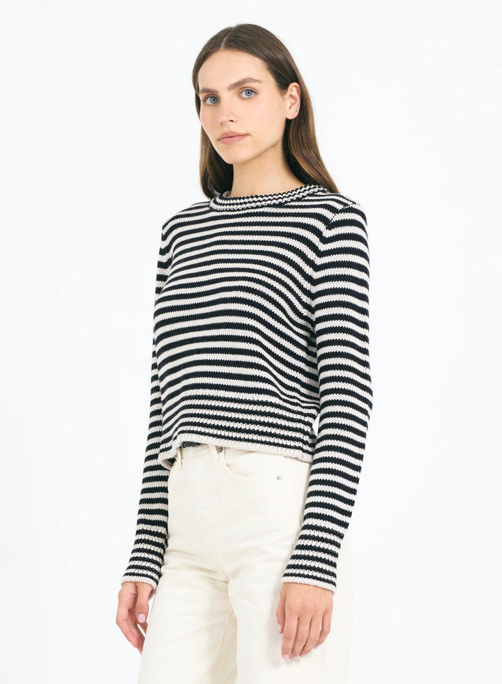 One Grey Day - Lewes Crewneck Canvas Combo - Kalifornia Jean Bar