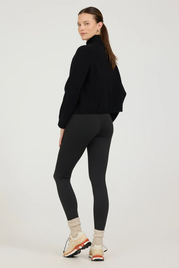 One Grey Day - Ski Goggle Mockneck Black Combo - Kalifornia Jean Bar