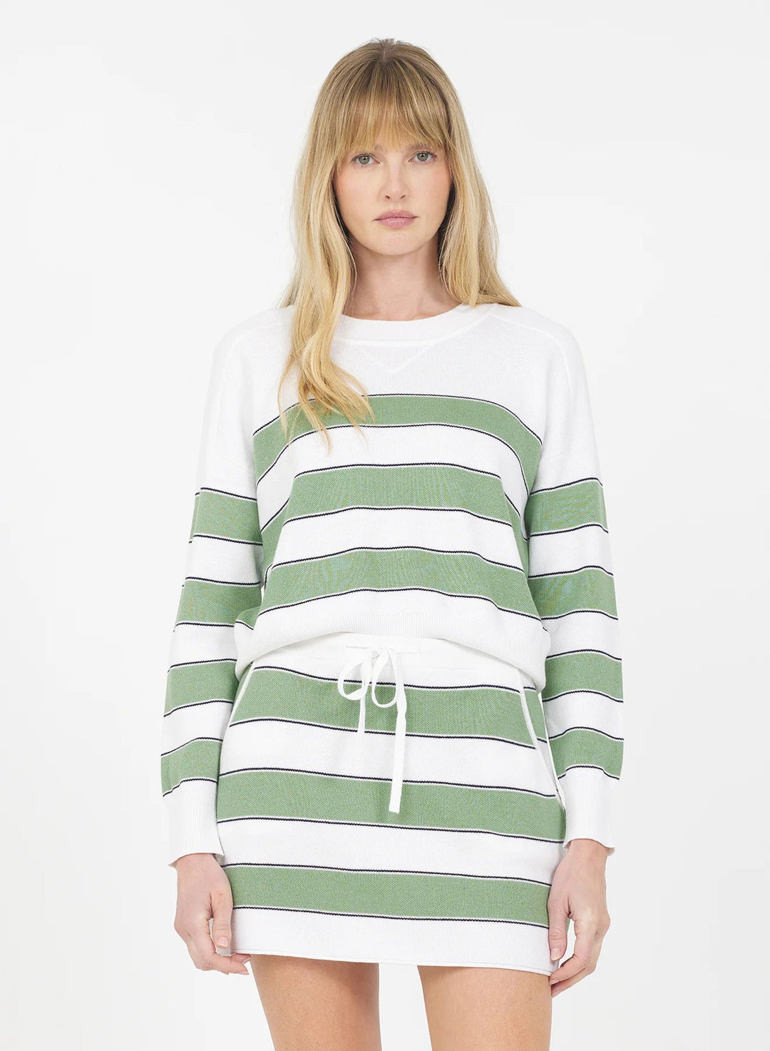 One Grey Day - Warwick Pullover in Matcha - Kalifornia Jean Bar