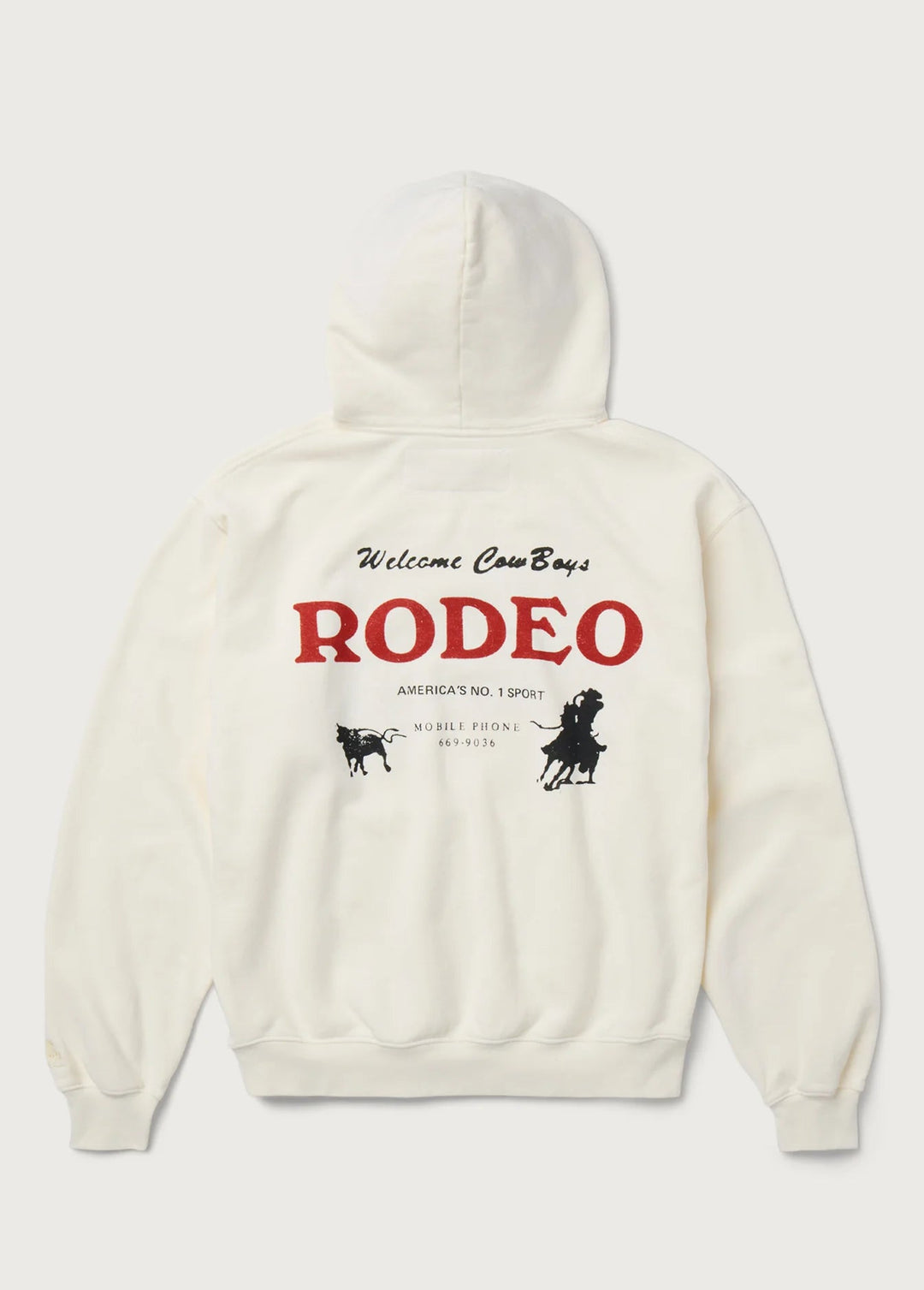 One of These Days - America's Sport Hoodie in White - Kalifornia Jean Bar