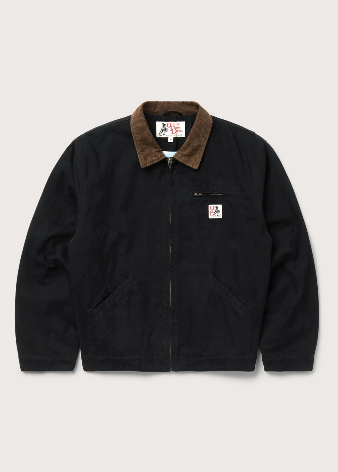 One of These Days - Canvas Prairie Jacket Washed Black - Kalifornia Jean Bar